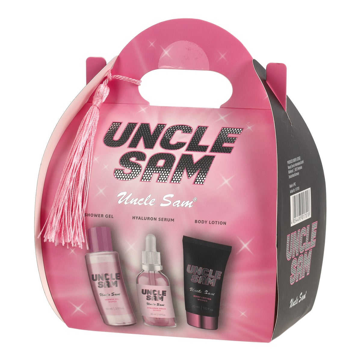 Badverzorgingsset dames 3 stuks Uncle Sam Badverzorgingsset dames 3 stuks Uncle Sam