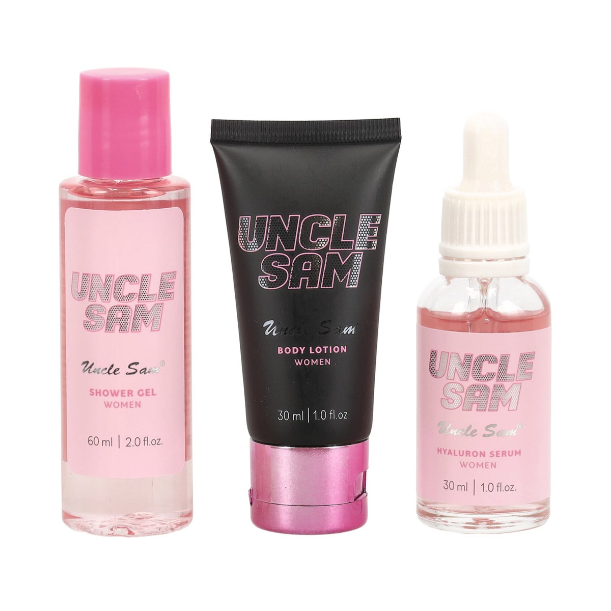 Badverzorgingsset dames 3 stuks Uncle Sam Badverzorgingsset dames 3 stuks Uncle Sam