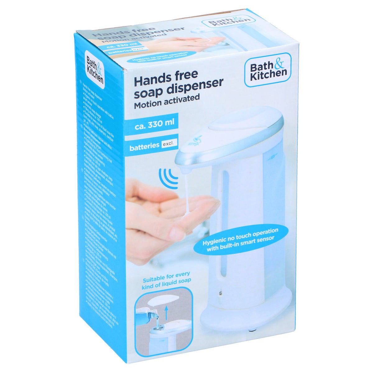 Zeepdispenser met sensor 330ml Zeepdispenser met sensor 330ml