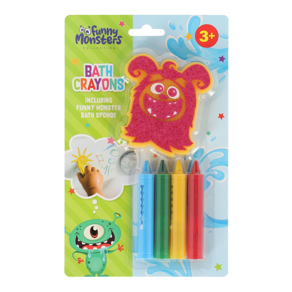 Badkrijt Funny Monsters giftset Badkrijt Funny Monsters giftset