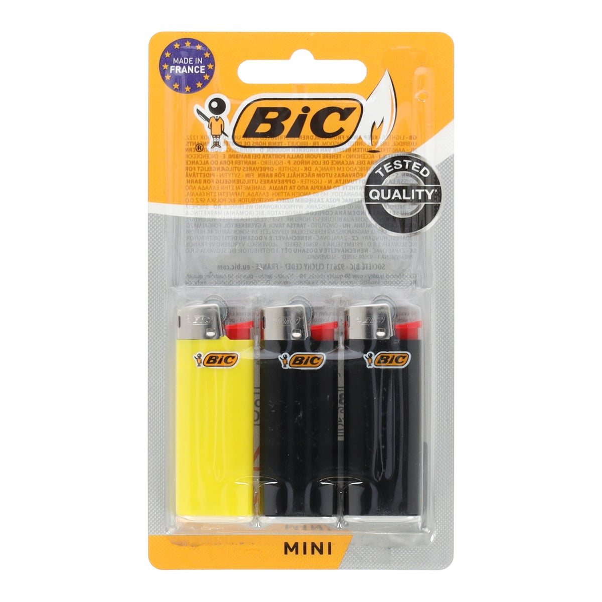 Aansteker J25 mini 3 stuks Bic Aansteker J25 mini 3 stuks Bic