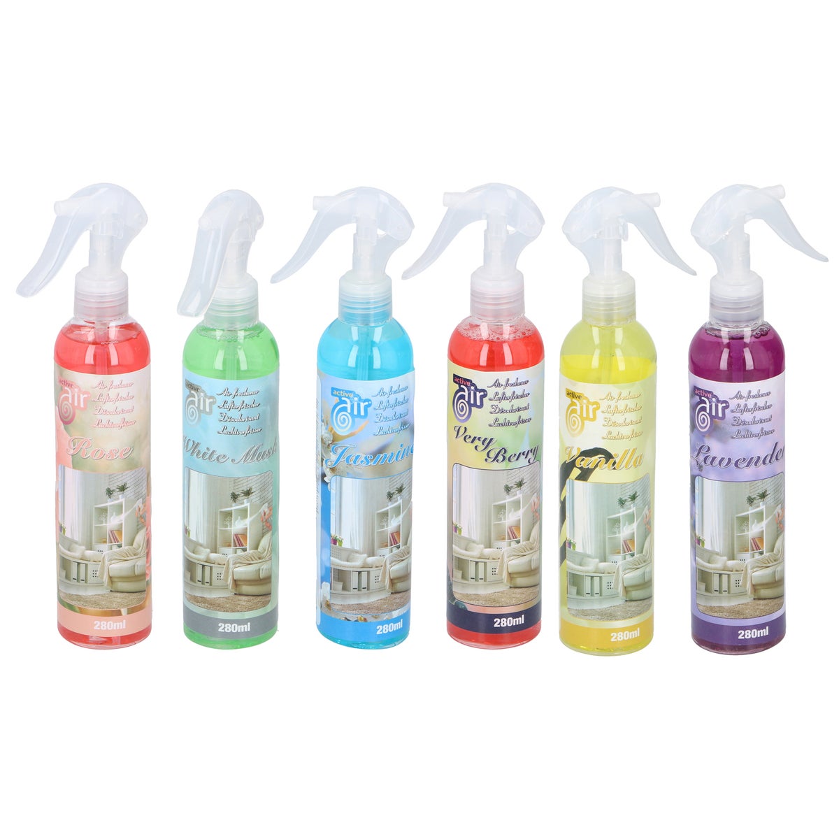 Luchtverfrisser 280ml assorti Active Air Luchtverfrisser 280ml assorti Active Air