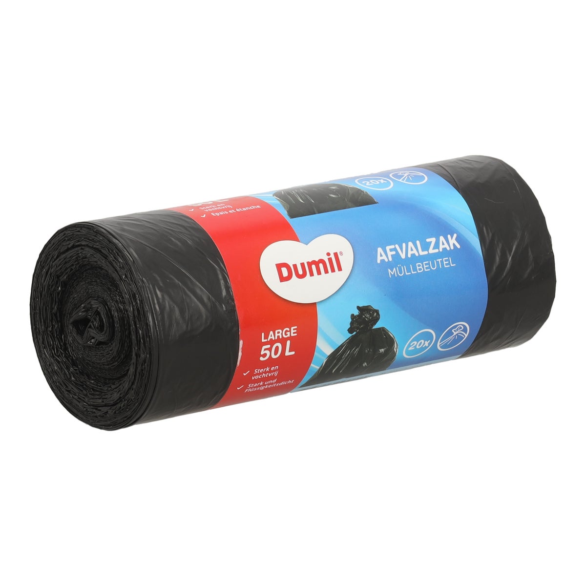 Huisvuilzak 50L 20st Dumil Huisvuilzak 50L 20st Dumil