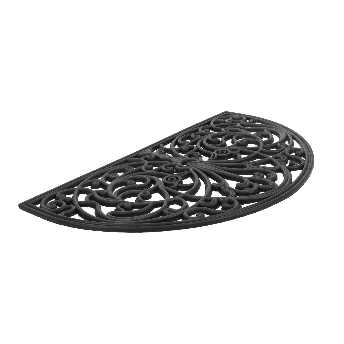 Deurmat rubber halfrond 45 x 75 cm Deurmat rubber halfrond 45 x 75 cm