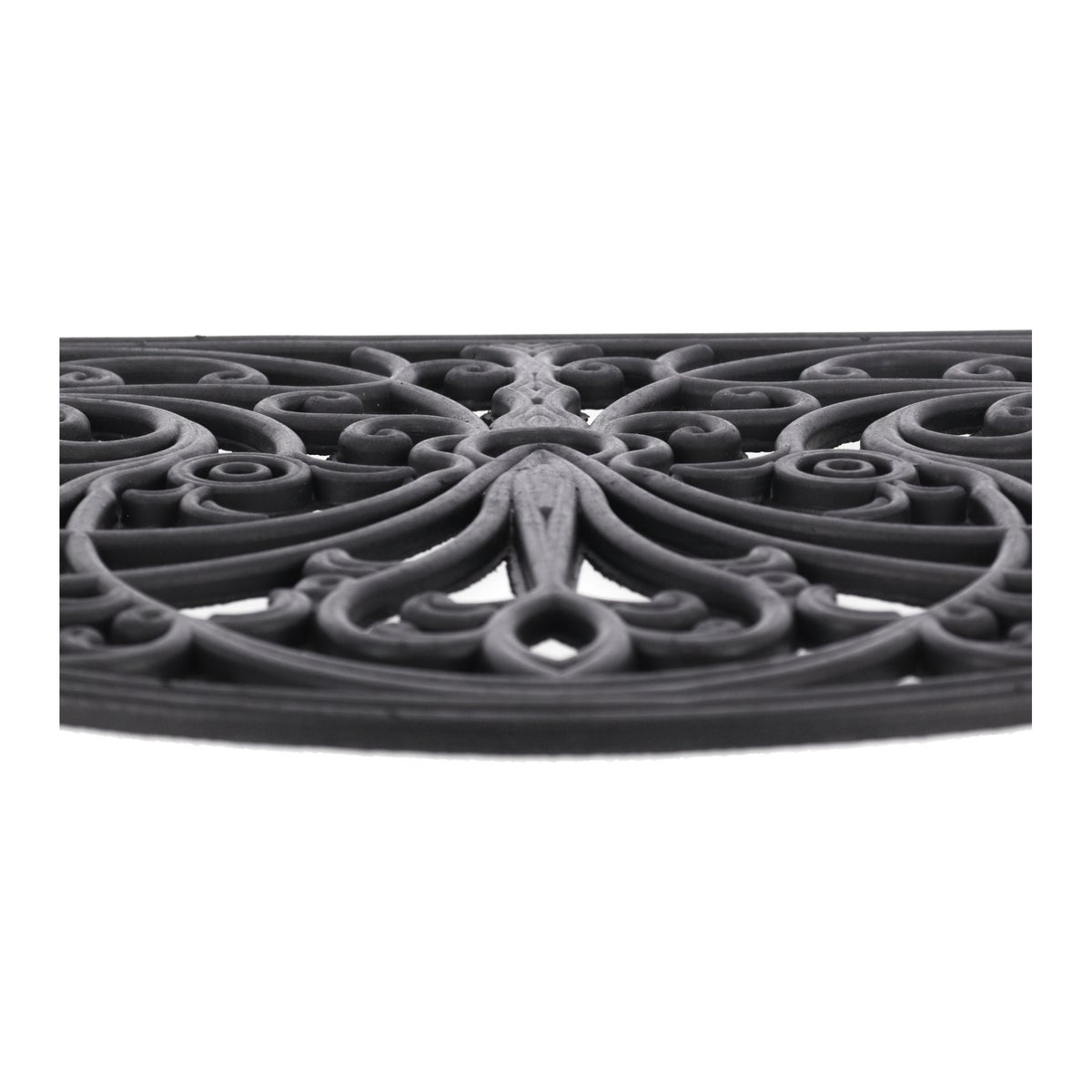 Deurmat rubber halfrond 45 x 75 cm Deurmat rubber halfrond 45 x 75 cm