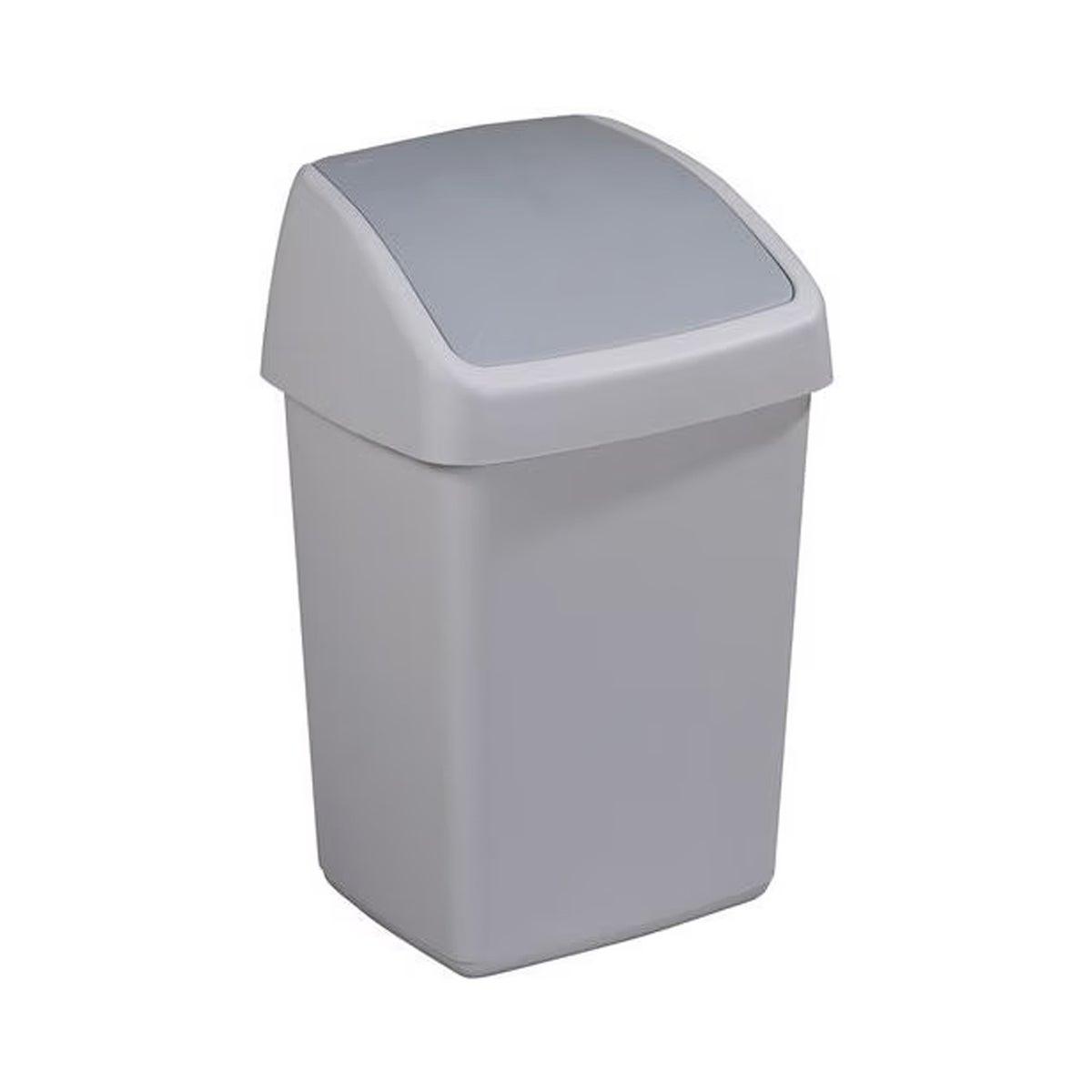 Delta afvalbak 50L Swing grijs Delta afvalbak 50L Swing grijs