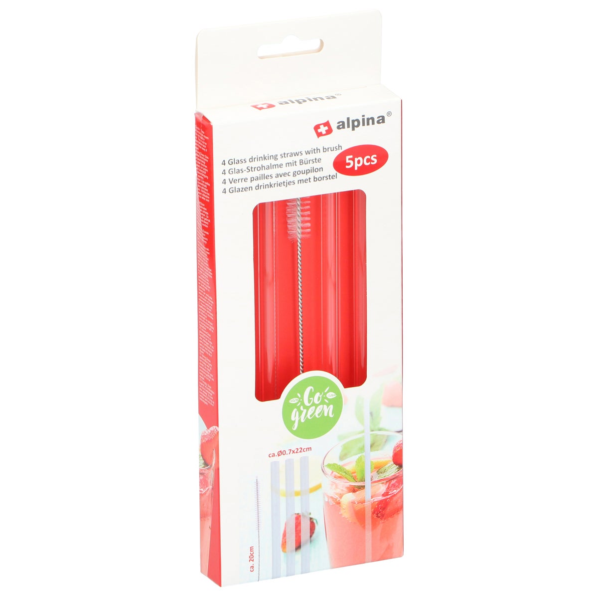 Rietjes+borstel 4+1 Alpina Rietjes+borstel 4+1 Alpina