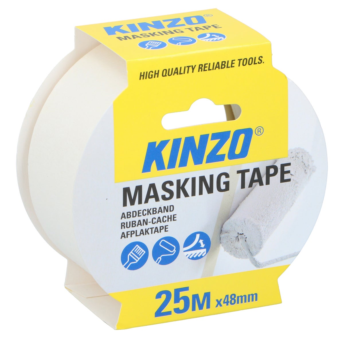 Afplaktape 25m x 48 mm Afplaktape 25m x 48 mm