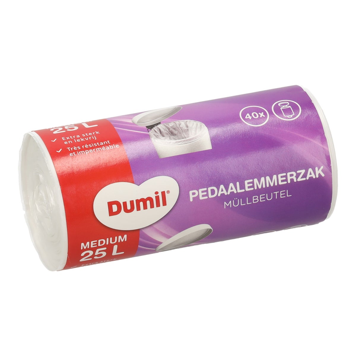 Pedaalemmerzak 25L 40st Dumil Pedaalemmerzak 25L 40st Dumil