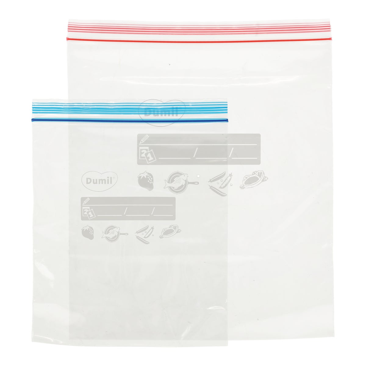 Hersluitbare zakjes 1L 15st + 2,5L 15st Dumil Hersluitbare zakjes 1L 15st + 2,5L 15st Dumil