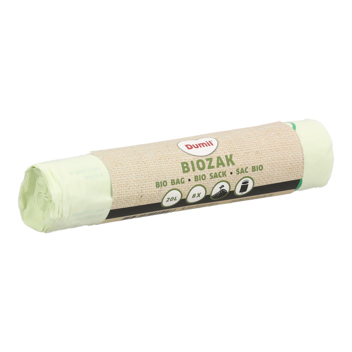 Bio zak 20L 8st 45x45cm Dumil Bio zak 20L 8st 45x45cm Dumil
