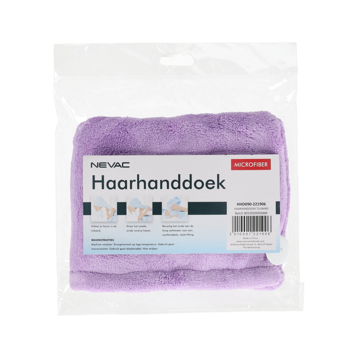 Haarhanddoek tulband Haarhanddoek tulband