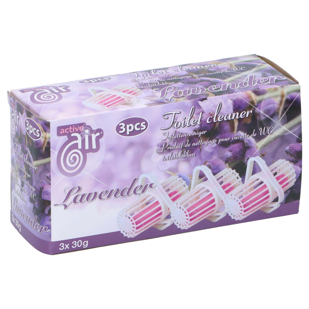 Toiletreiniger 3x30g assorti Active Air Toiletreiniger 3x30g assorti Active Air