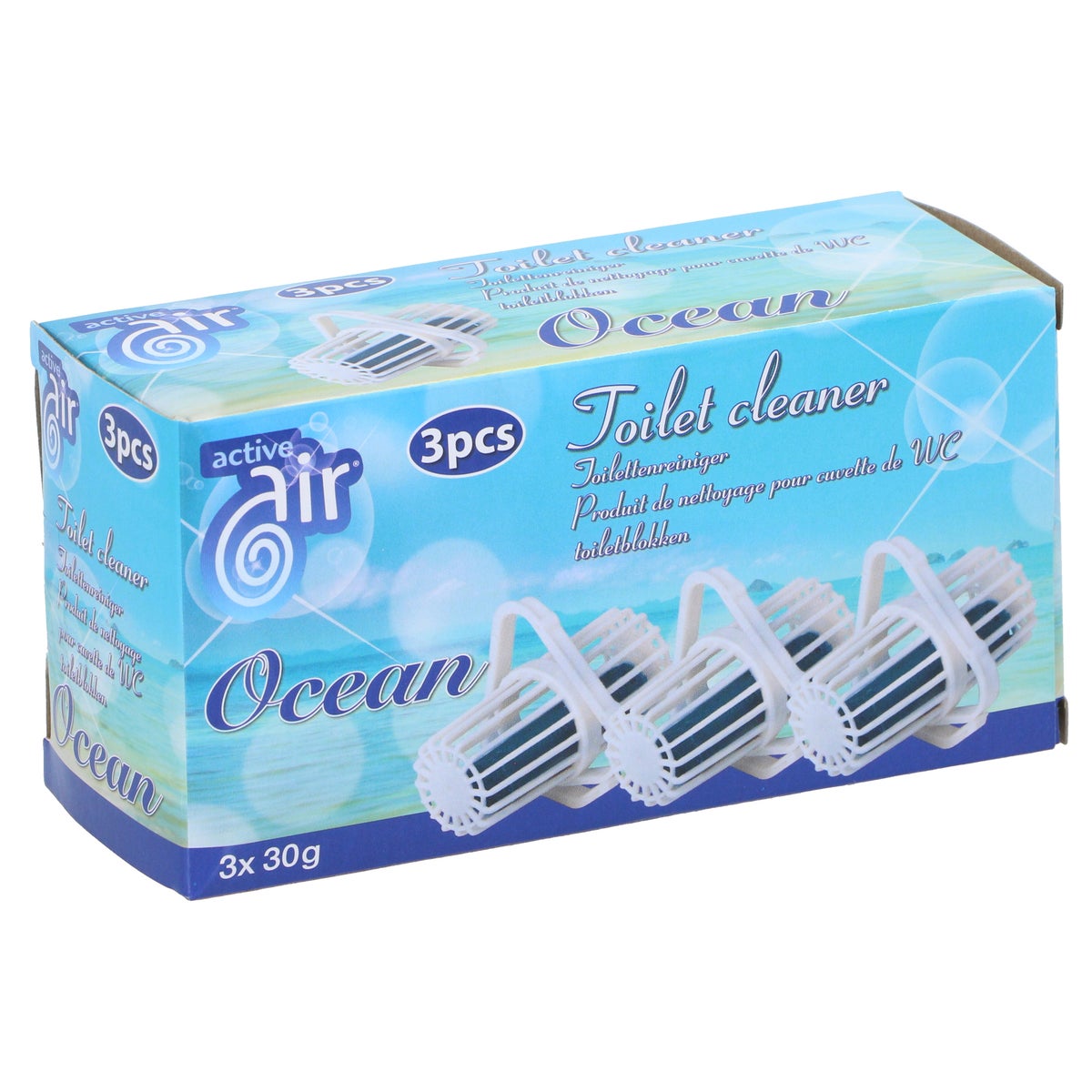 Toiletreiniger 3x30g assorti Active Air Toiletreiniger 3x30g assorti Active Air