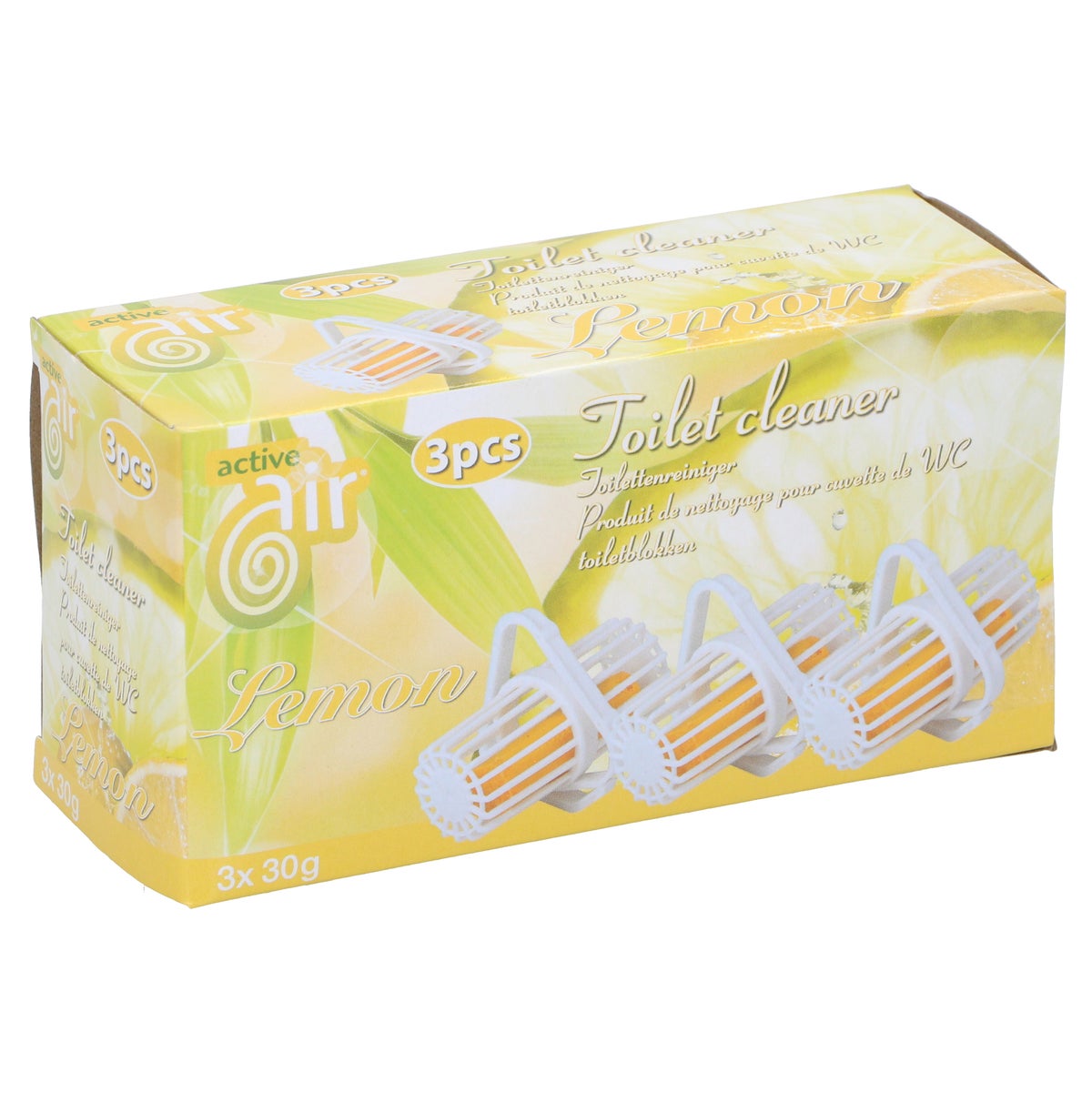 Toiletreiniger 3x30g assorti Active Air Toiletreiniger 3x30g assorti Active Air