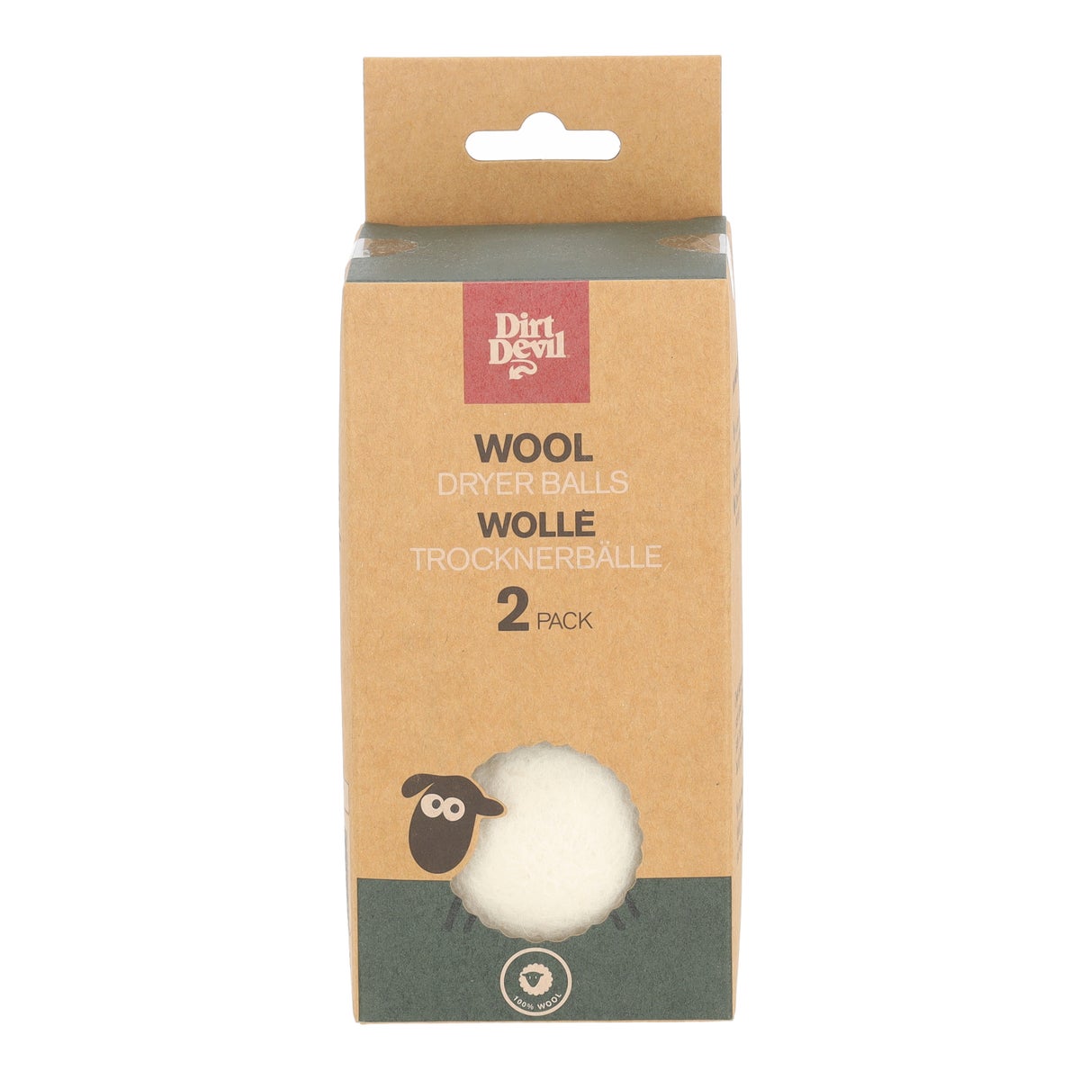 Drogerballen wol 2st. Dirt Devil Drogerballen wol 2st. Dirt Devil