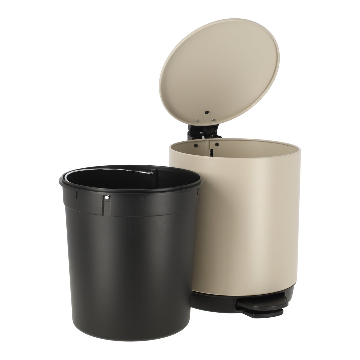 Pedaalemmer soft close 5L beige Pedaalemmer soft close 5L beige