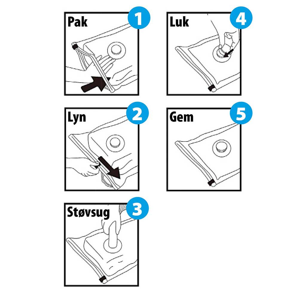 Opbergzak vacuum 90x110cm Opbergzak vacuum 90x110cm
