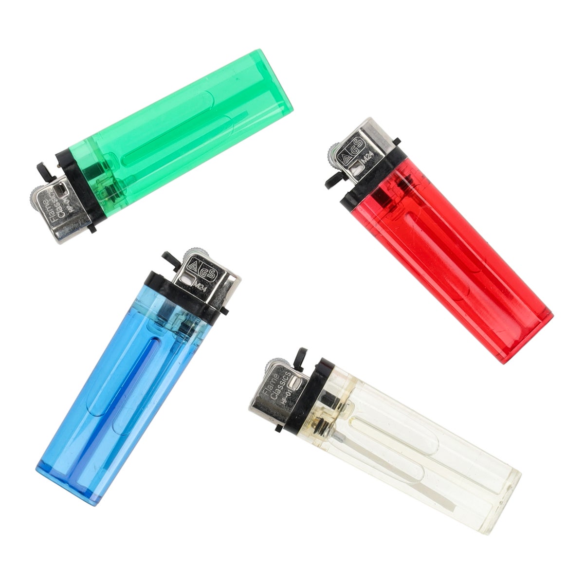 Aansteker wegwerp PU 4-delig Aansteker wegwerp PU 4-delig