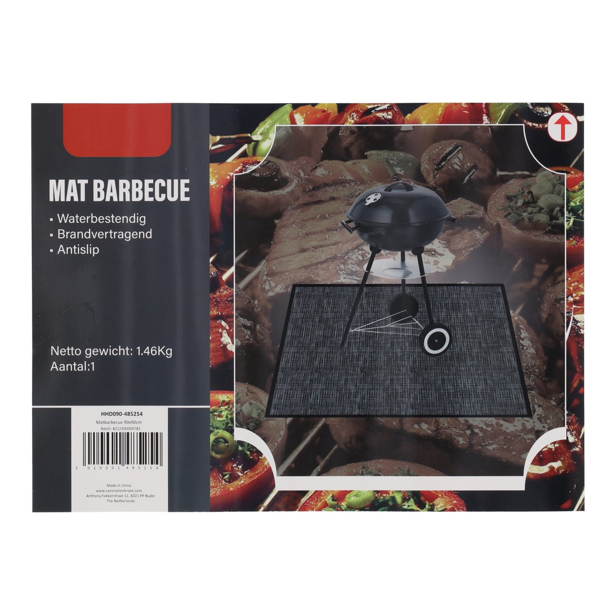Matbarbecue 90 x 90 cm Matbarbecue 90 x 90 cm