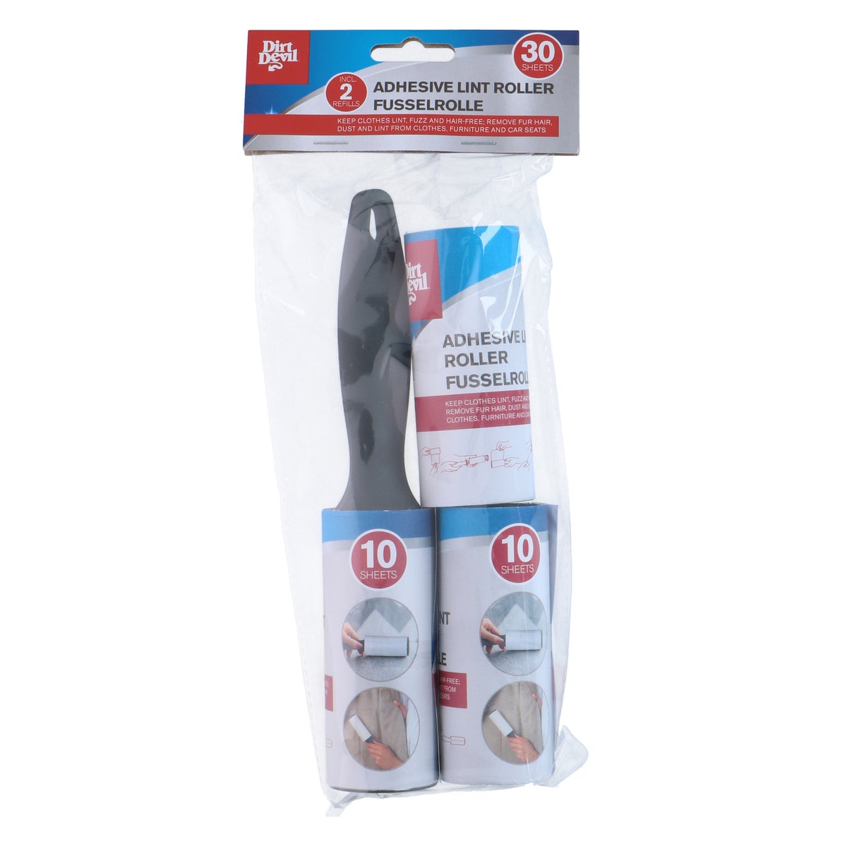 Pluizenroller set zelfklevend Dirt Devil Pluizenroller set zelfklevend Dirt Devil