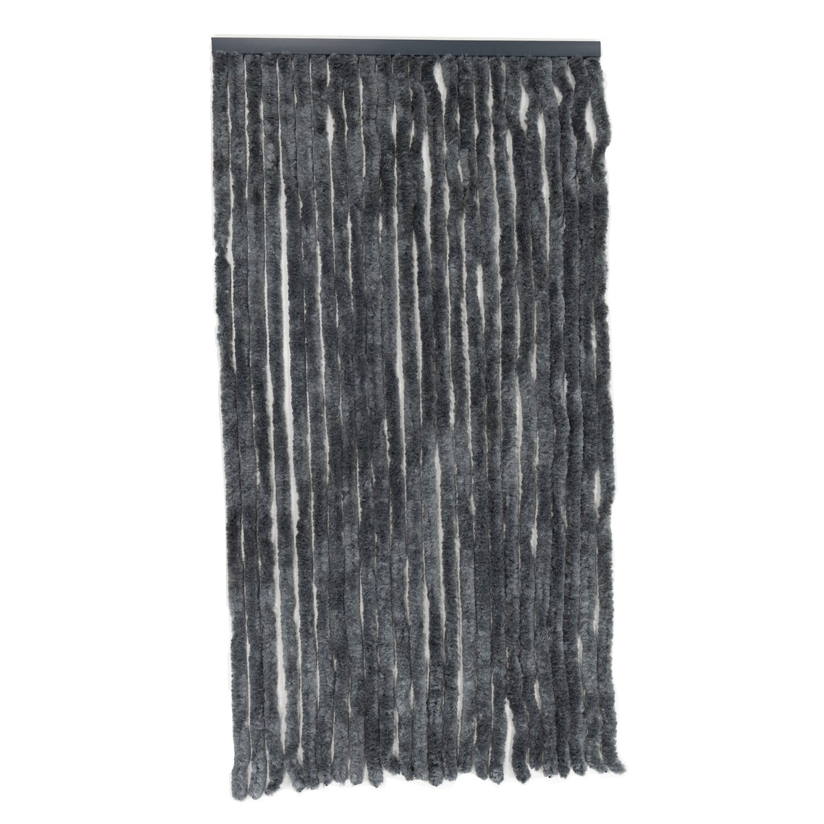 Deurgordijn chenille 1 x 2 m antraciet Deurgordijn chenille 1 x 2 m antraciet