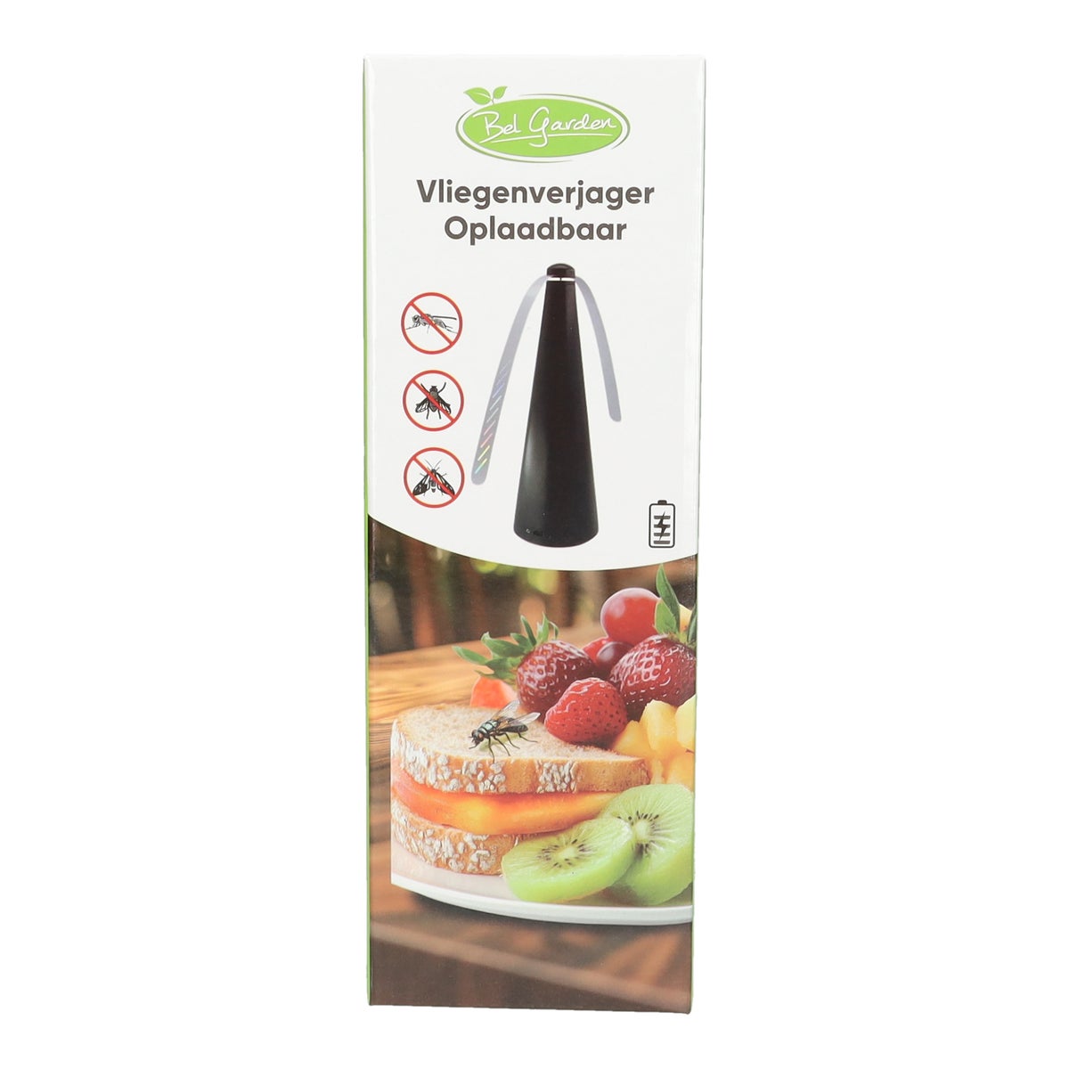 Vliegenverjager oplaadbaar 24 cm Vliegenverjager oplaadbaar 24 cm