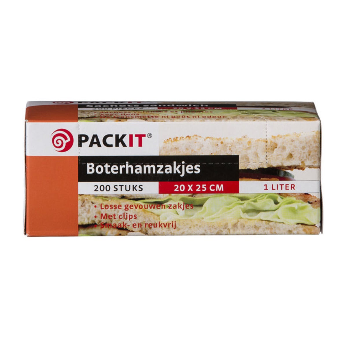 Boterhamzak 25x20cm 200st Boterhamzak 25x20cm 200st