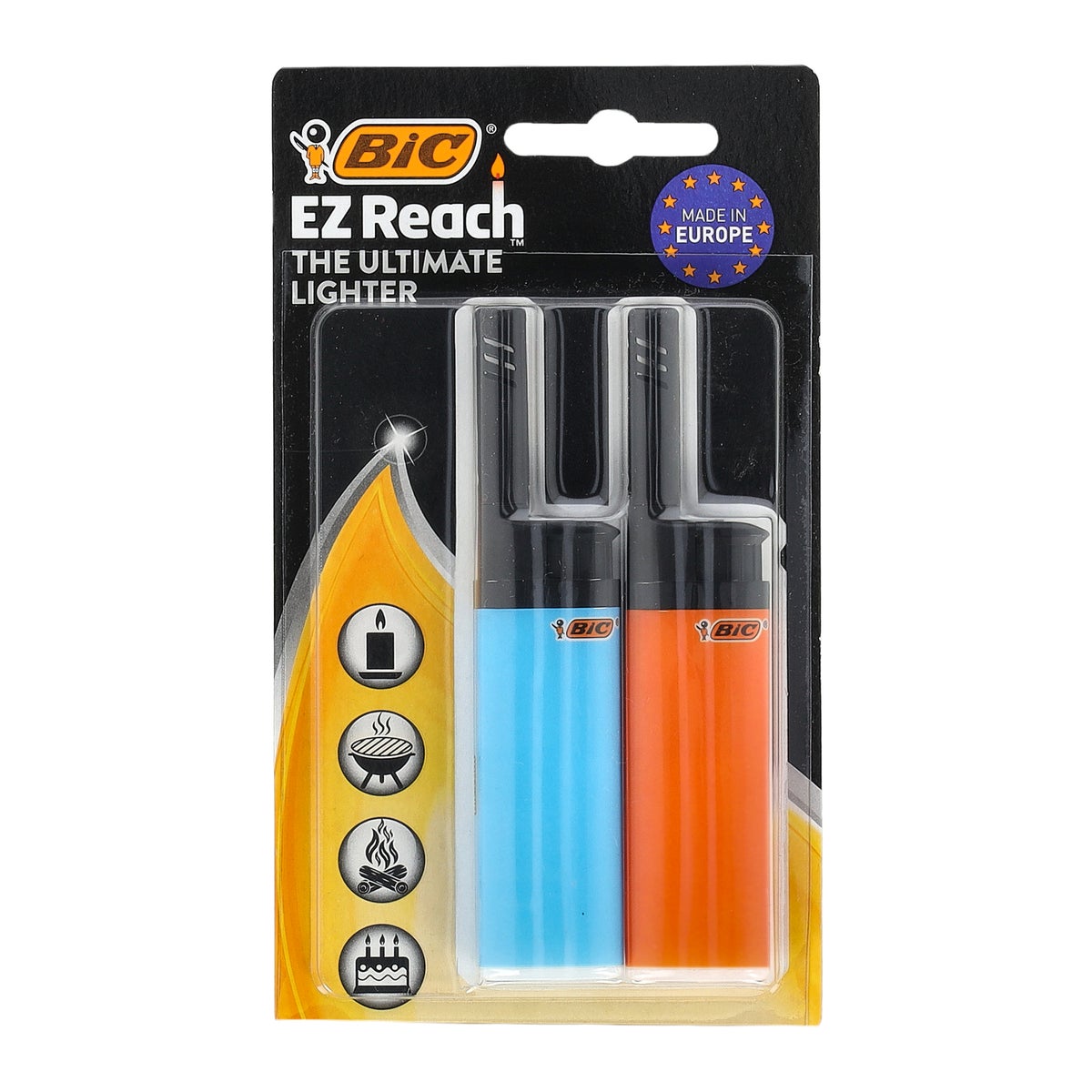 Aansteker EZ reach compact 2 stuks Bic Aansteker EZ reach compact 2 stuks Bic