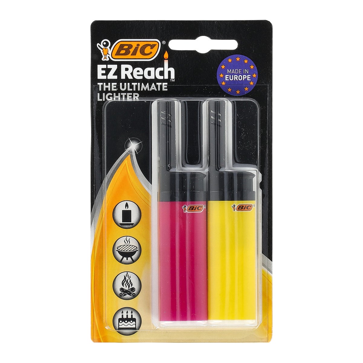 Aansteker EZ reach compact 2 stuks Bic Aansteker EZ reach compact 2 stuks Bic