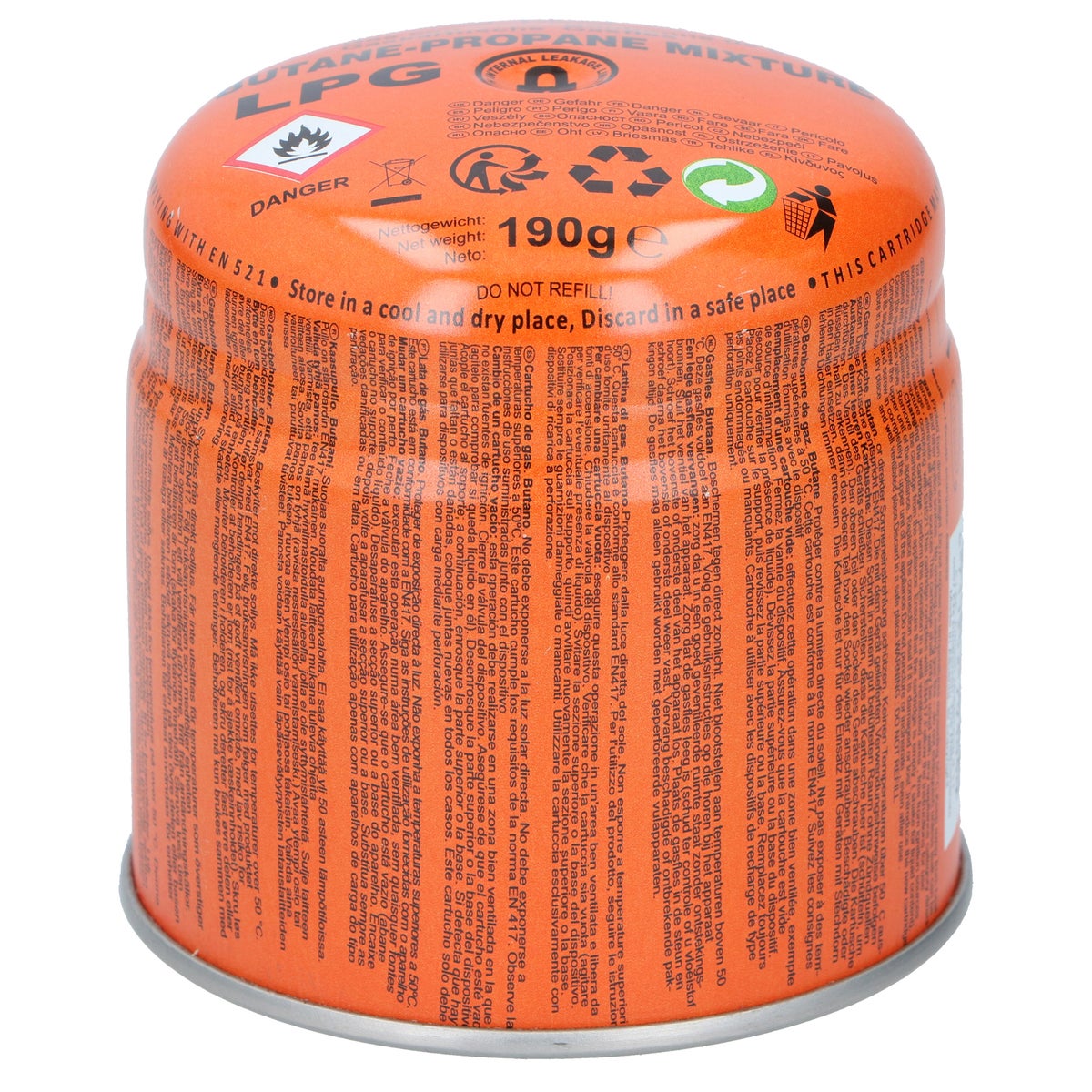 Gasbus kan 190 gr Gasbus kan 190 gr