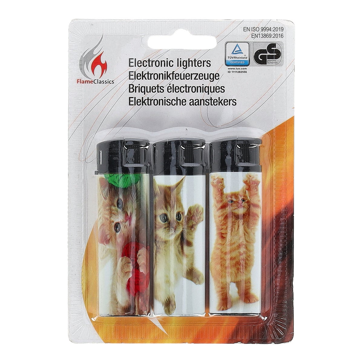 Aansteker print 3 stuks flame Aansteker print 3 stuks flame