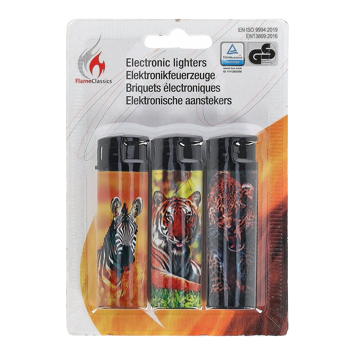 Aansteker print 3 stuks flame Aansteker print 3 stuks flame