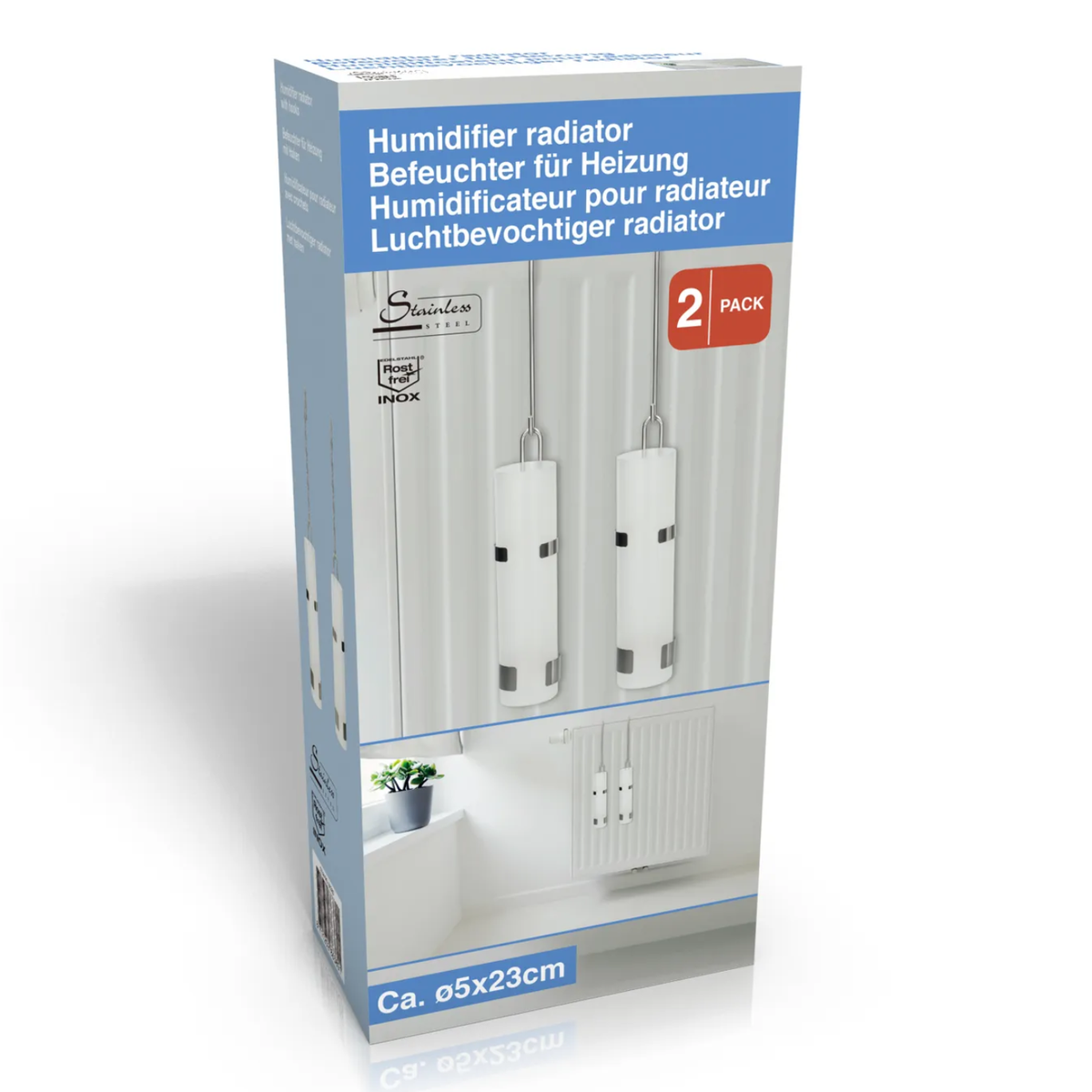 Luchtbevochtiger voor radiator 2st. Luchtbevochtiger voor radiator 2st.