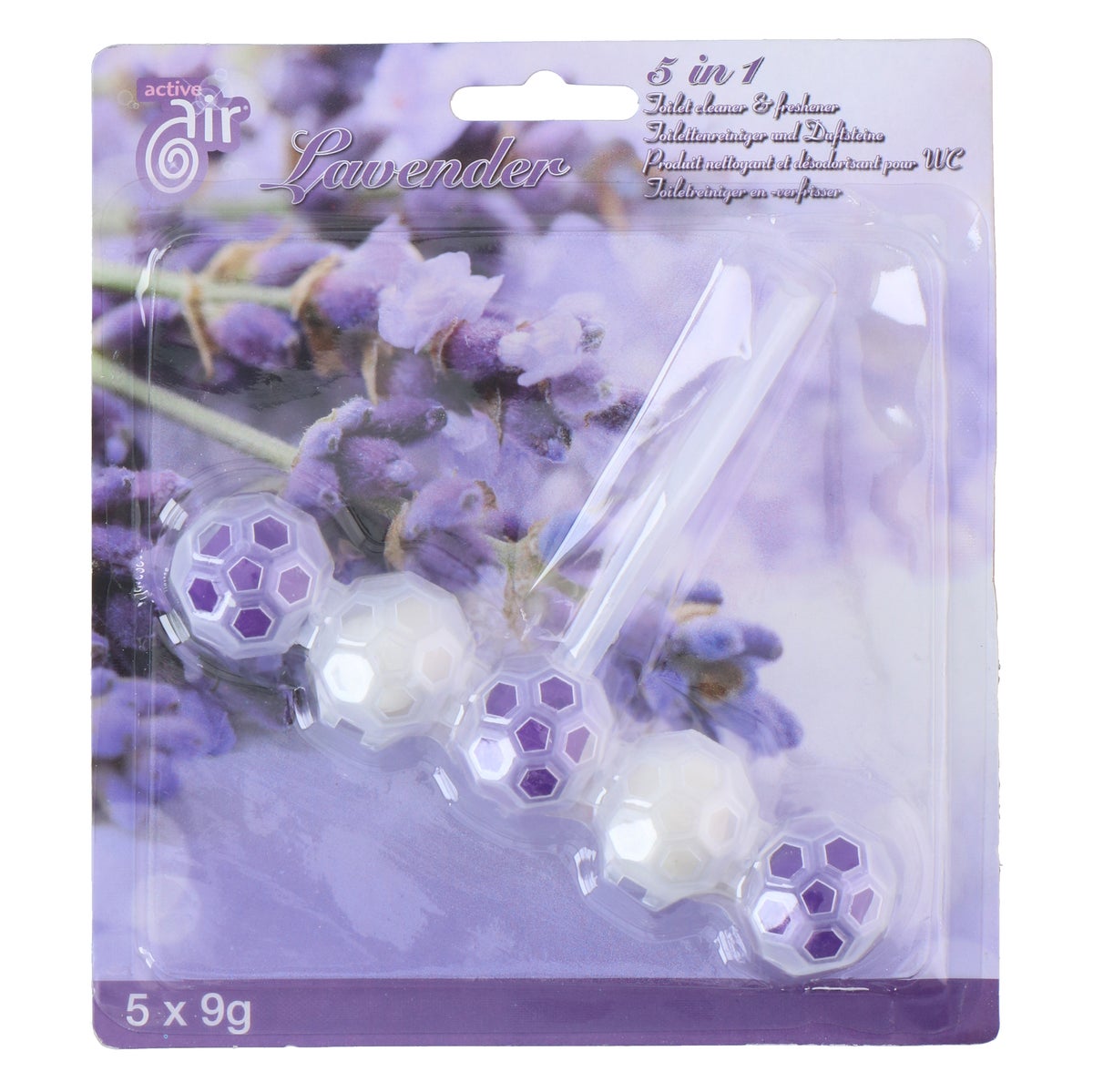 Toiletblokjes 5x9G assorti Active Air Toiletblokjes 5x9G assorti Active Air