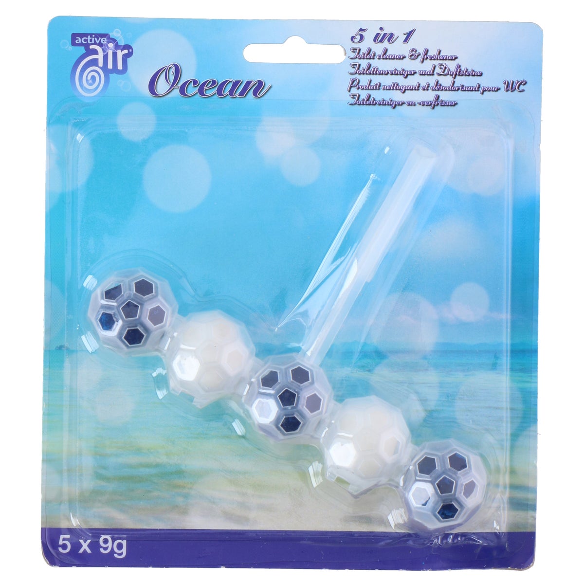 Toiletblokjes 5x9G assorti Active Air Toiletblokjes 5x9G assorti Active Air