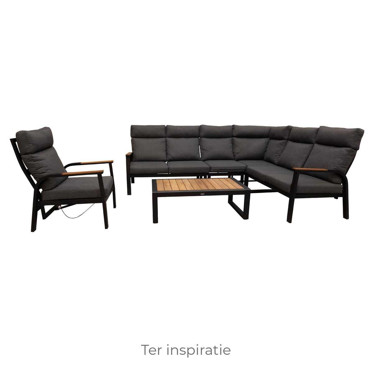 Stoel Harston zwart V1 Stoel Harston zwart V1