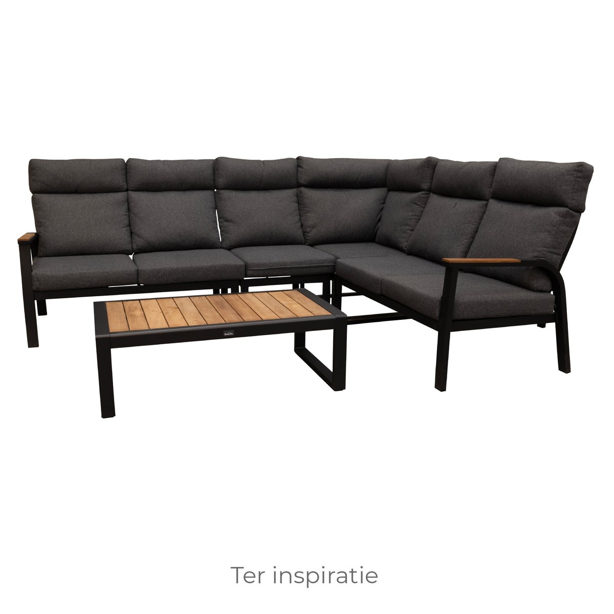 Tafel Harston 113x62cm zwart Tafel Harston 113x62cm zwart