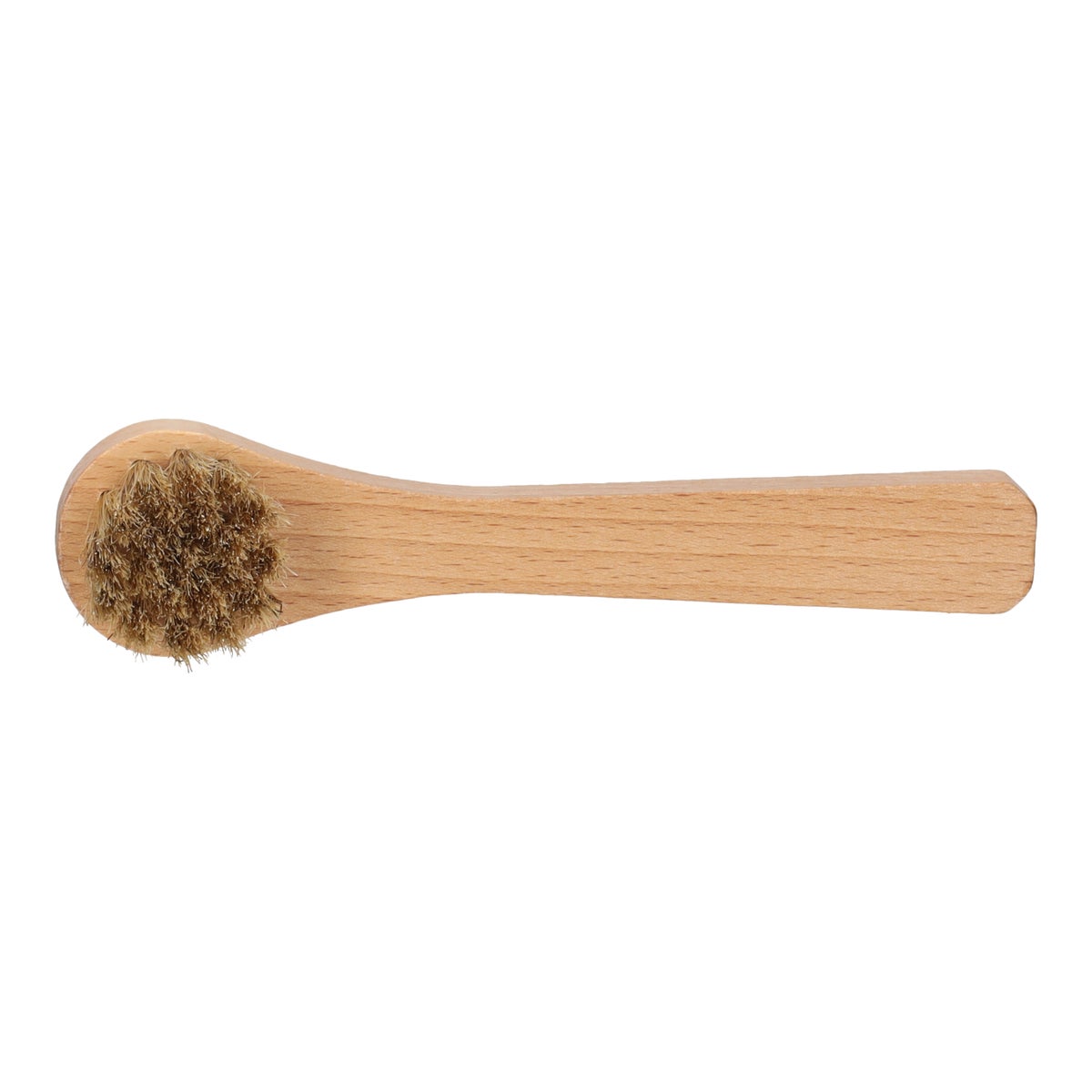 Schoenborstel wit insmeer gelakt Schoenborstel wit insmeer gelakt