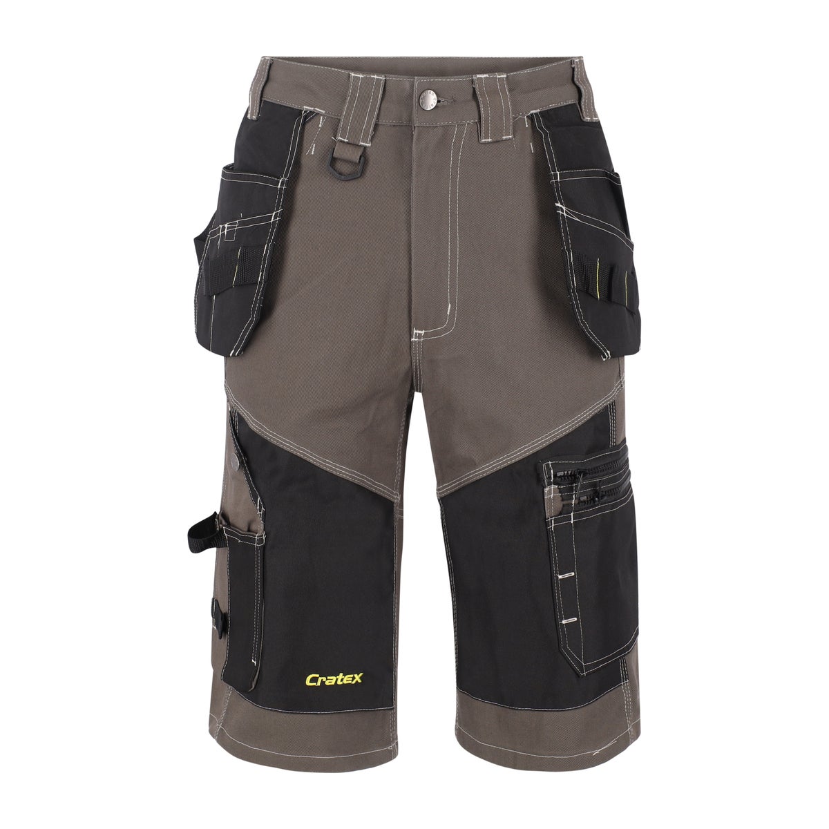 Werkshort Berlijn Grijs Werkshort Berlijn Grijs