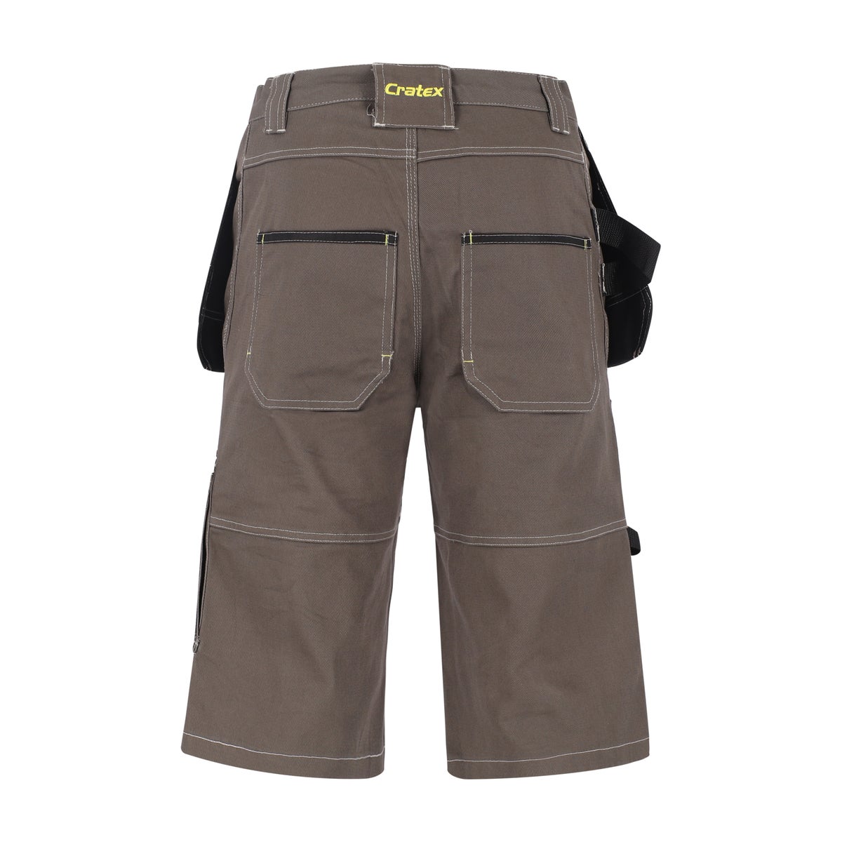 Werkshort Berlijn Grijs Werkshort Berlijn Grijs