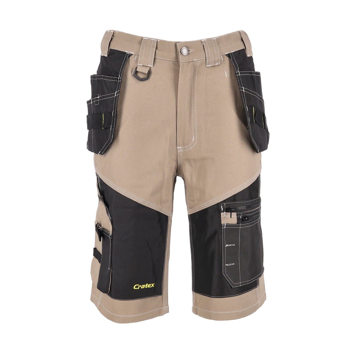Werkshort Berlijn Kaki Werkshort Berlijn Kaki