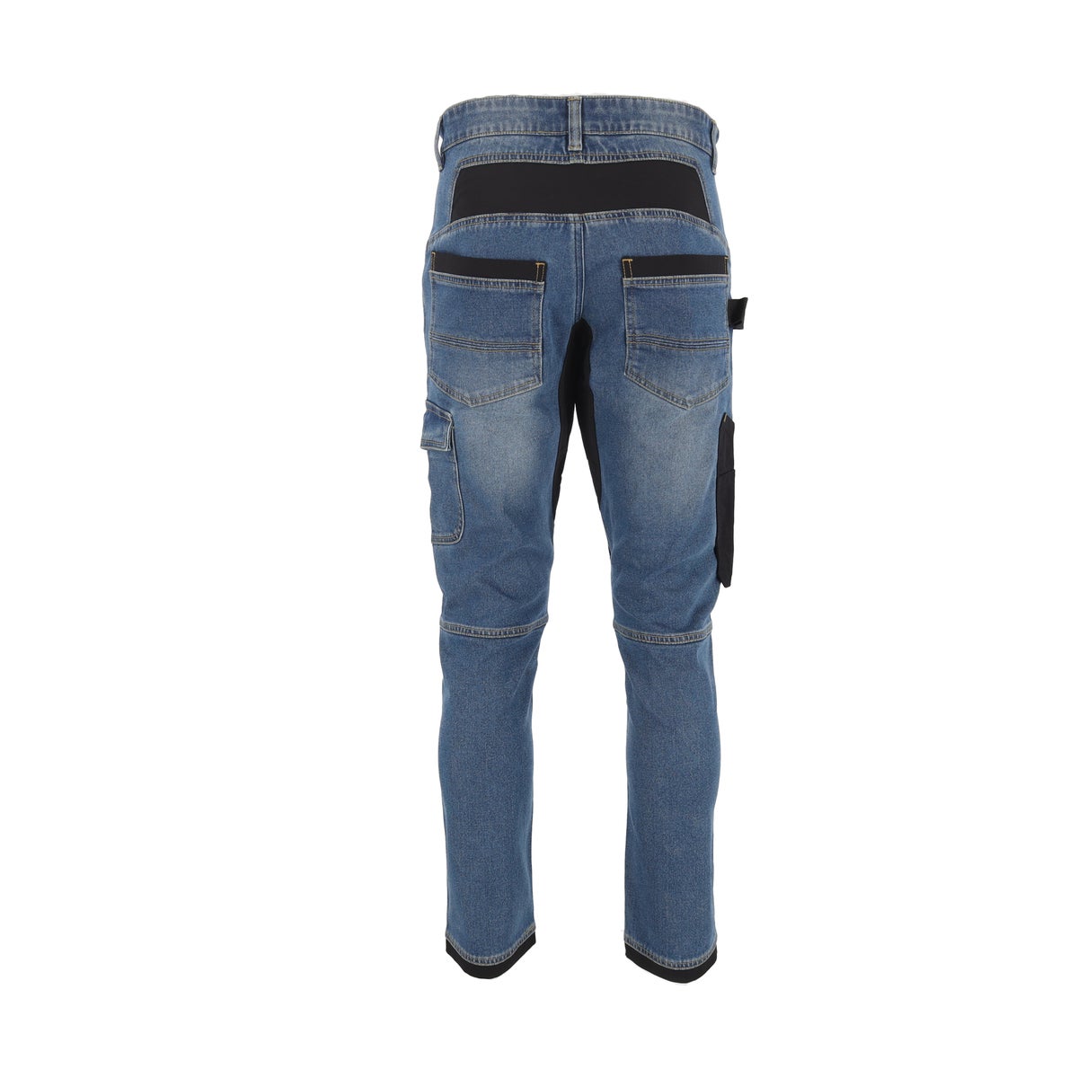 Werkjeans Saxon Cratex Pro Line blauw Werkjeans Saxon Cratex Pro Line blauw