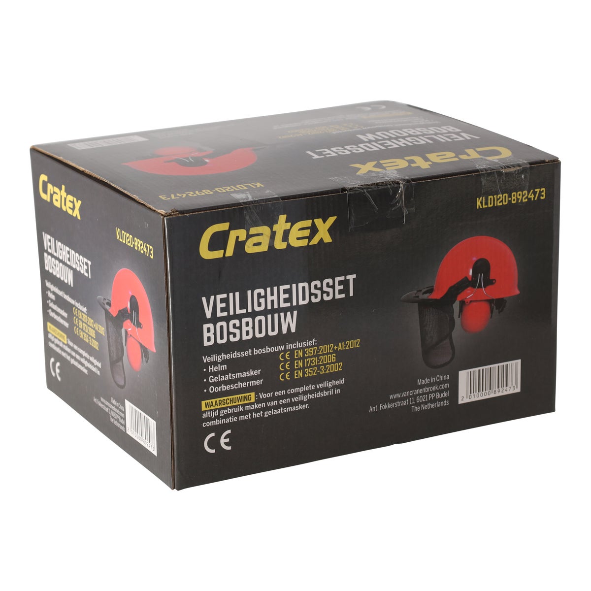 Veiligheidsset bosbouw Cratex Veiligheidsset bosbouw Cratex