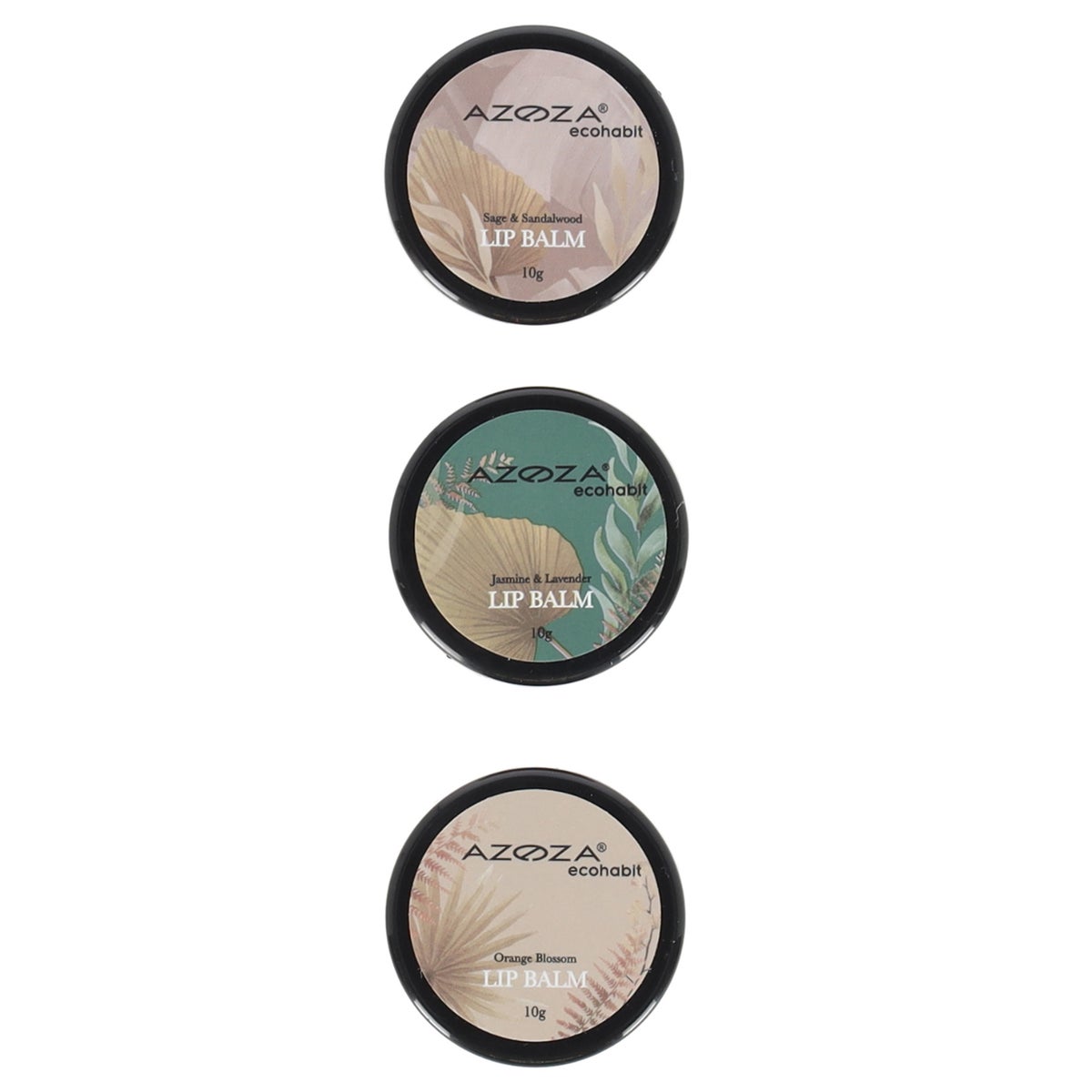 Lippenbalsem 3 stuks Eco Habit Lippenbalsem 3 stuks Eco Habit