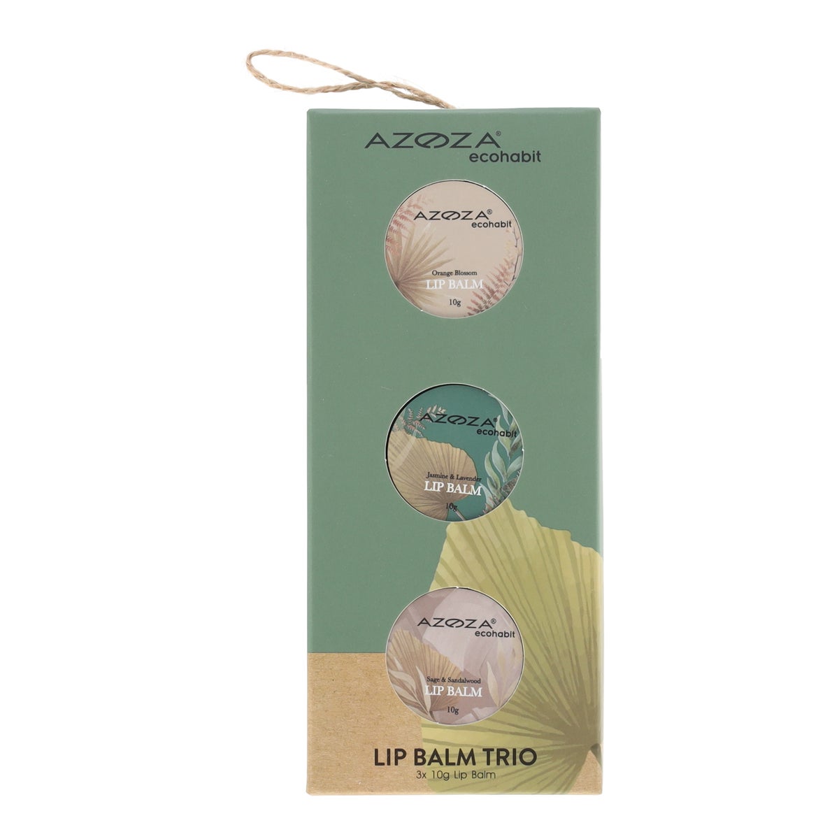 Lippenbalsem 3 stuks Eco Habit Lippenbalsem 3 stuks Eco Habit