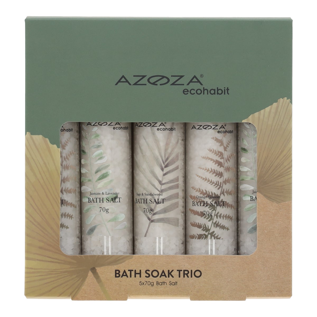 Badzout set 5 stuks Eco habit Badzout set 5 stuks Eco habit