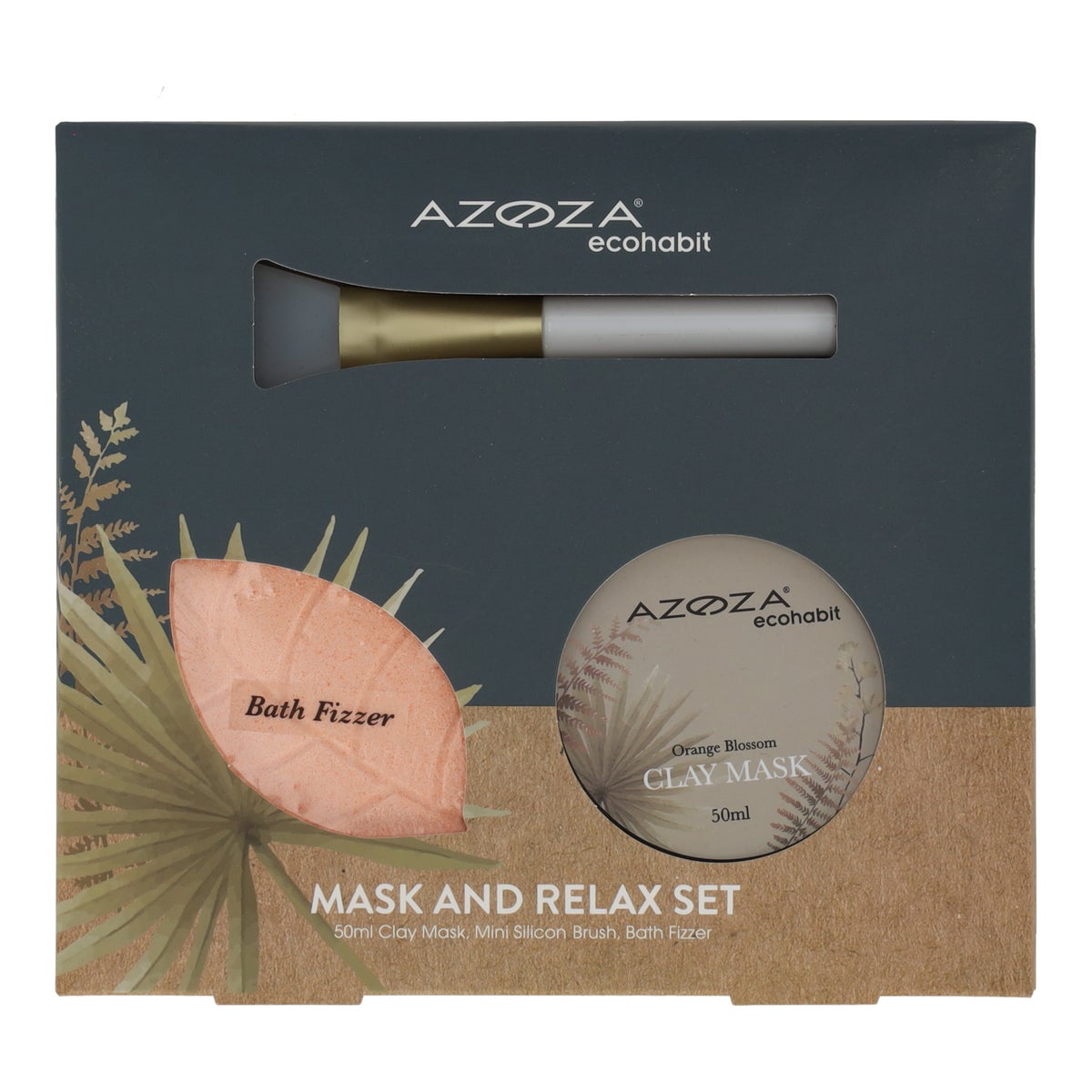 Gezichtsmasker en relax set 3 stuks Eco Habit Gezichtsmasker en relax set 3 stuks Eco Habit