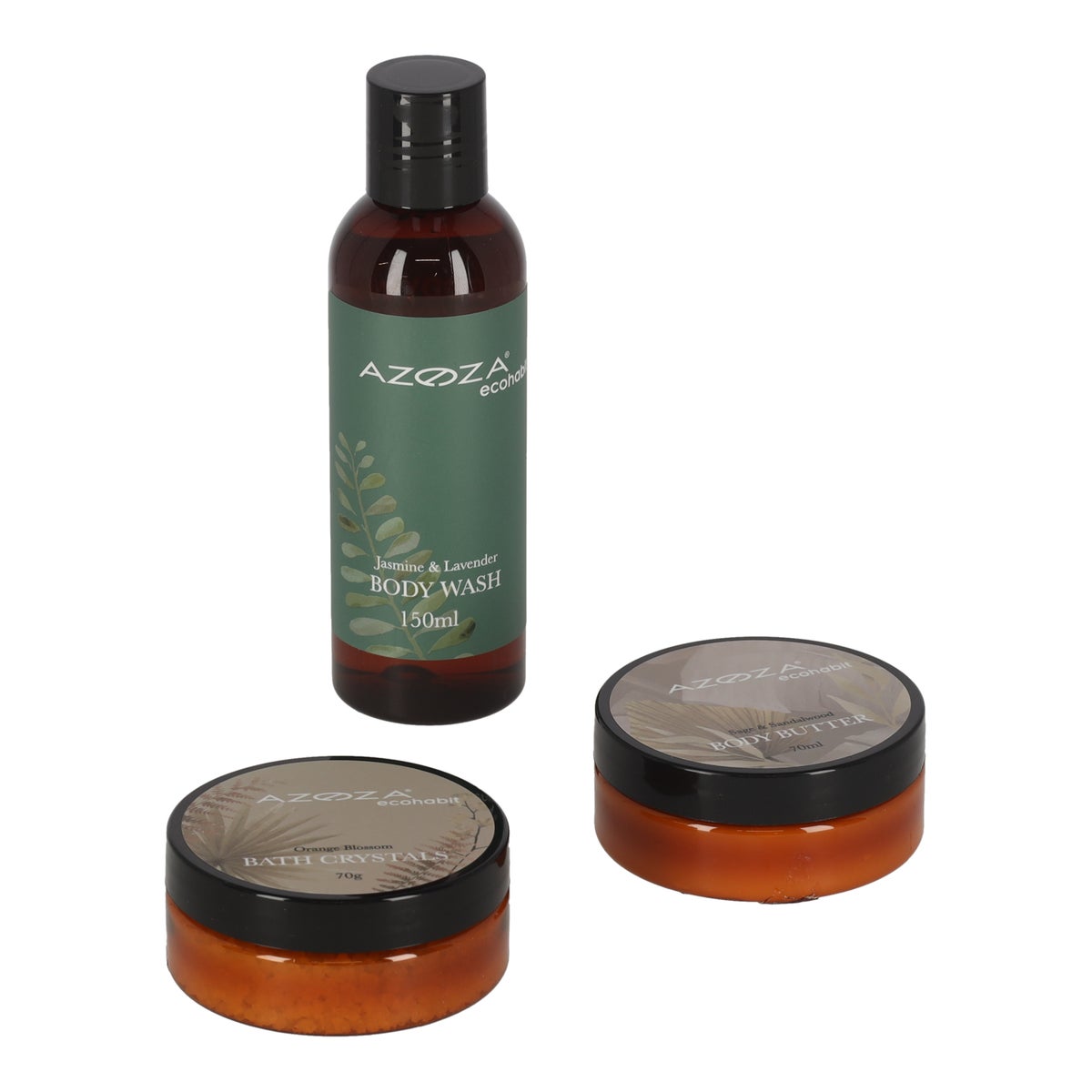 Wellness en badset 3 stuks Eco Habit Wellness en badset 3 stuks Eco Habit