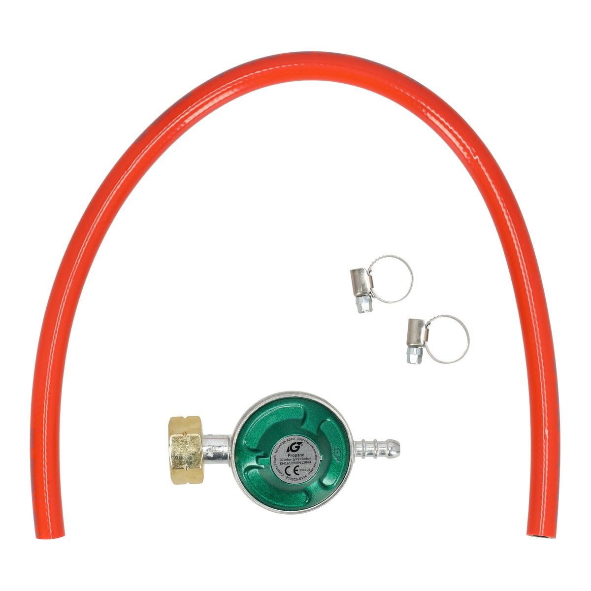 Drukregelaar gas 37mbar BE groen SH Drukregelaar gas 37mbar BE groen SH